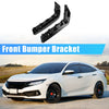 Honda Civic 2016 (2016) - Plastic Black, 2 x Items Front Bumper Bracket