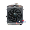 Holden F Series FE FC 2.2L 2.3L 6cyl Aluminum Radiator + Fan (1956-1960)