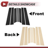 Ford Territory 8 Pcs Black Door Pillar Window Trim (2023-2024)