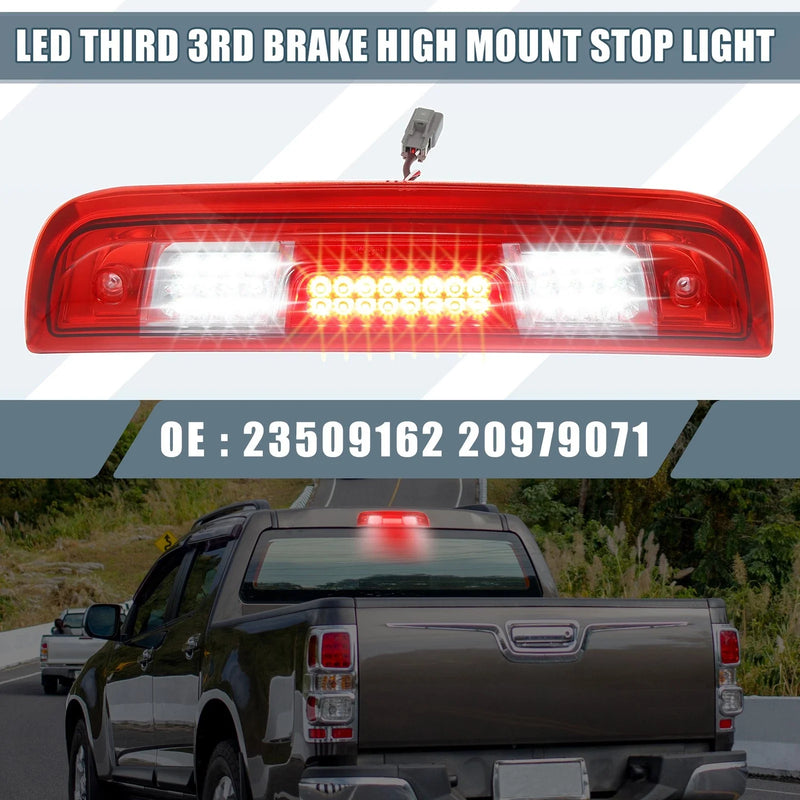 GMC Sierra 1500 (2014-2018) Red Lens Auto High Mount Stop Light
