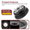 Yamaha Kodiak 400 4x4 Rear Brake Drum (1993–1999)