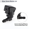 Ford 6 x Windshield Washer Nozzles & Hose Connectors