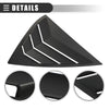 Nissan Sentra Rear Side Window Louvers Vent Covers (2013-2019)