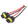 Headlights Fog Light 2 x H11 H8 Female Adapter Wiring Harness Sockets