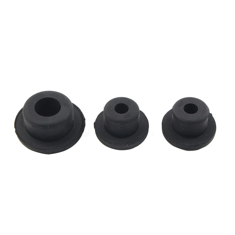 Jeep Wrangler JL 3 x Black Tailgate Rubber Dust Plugs (2018 - Present)