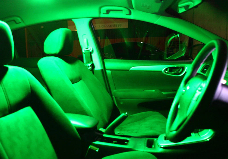 Chrysler 300C Green LED Interior Light Conversion Kit (2004-2012)