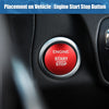 Mercedes-Benz E-Class Engine Start Stop Button Cover Trim (2017-2023)