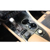 Lexus RX300 RX350 Carbon Fiber Center Console Cup Holder Panel Trim Fit