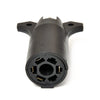 RV - Boat Connector 7 Way Round to 4 Pin Flat Trailer Light Adapter