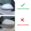 BMW 3 Series E90 E91 E92 E93 Pre-LCI Carbon Fiber Side Mirror Caps Replace