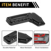 Jeep Gladiator Carbon Fiber Seat Adjustment Button Cover Trim (2019-2023)