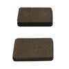 Arctic Cat 500 4x4 Auto Parking Mechanical Foot Brake Pads (1998–2004)