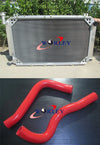 Nissan Patrol GQ Y60 Diesel 3 Core Aluminum Radiator + Black Hose