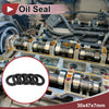 Rotary Shaft Seal 30x47x7mm Nitrile 70 Durometer Rubber 5 Pcs