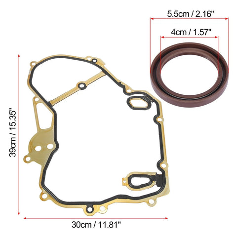 Chevrolet 1x Timing Cover Gasket / Engine / Timing Cover Gasket