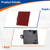 BMW 5 Series F10 Melbourne Red Rear Bumper Tow Hook Cover