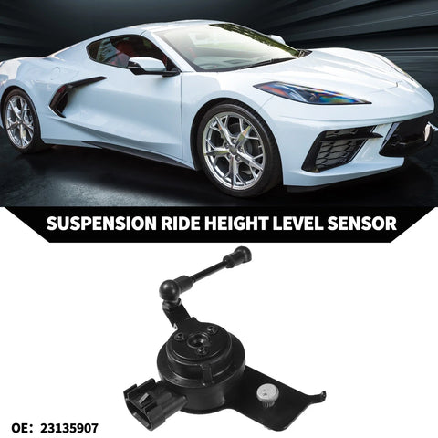 Chevrolet Rear Right Black Suspension Ride Height Level Sensor