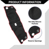 Honda Vezel RV3-RV6 (2021-2024) Protector Black Red Dashboard Cover Mat