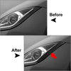 Jaguar F-Type Carbon Fiber Headlight Eyelids (2013-2024)