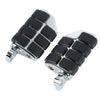 Harley Softail Dyna Touring Chrome Anti Vibration Lion Paw Foot Rest Pegs