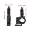 Ford 20 x 40.6mm Black Plastic Wiring Harness Retainer Clips