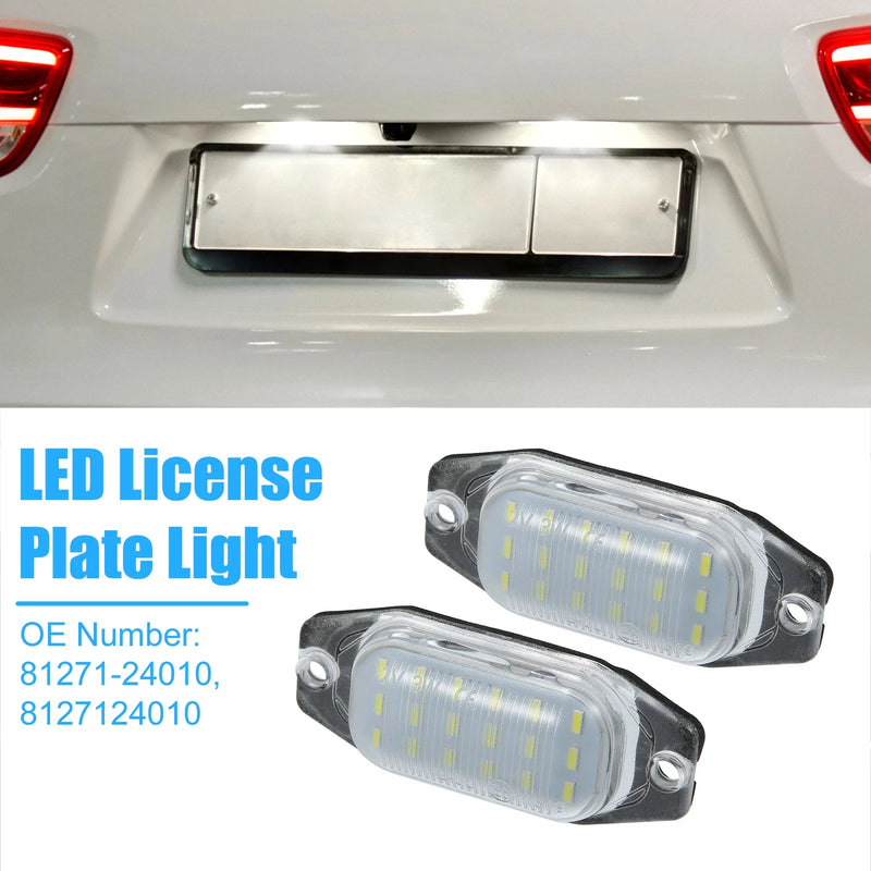 Toyota 4Runner White LED License Plate Lights (1989-1992)
