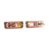 Bumper Lights Indicator Lamp L+R Fits Toyota Hilux RN20 RN25 Ute Truck 1974-1978