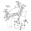 Toyota Lexus SC300 / 400 Soarer Door Window Regulator Front LH (1992–1996)
