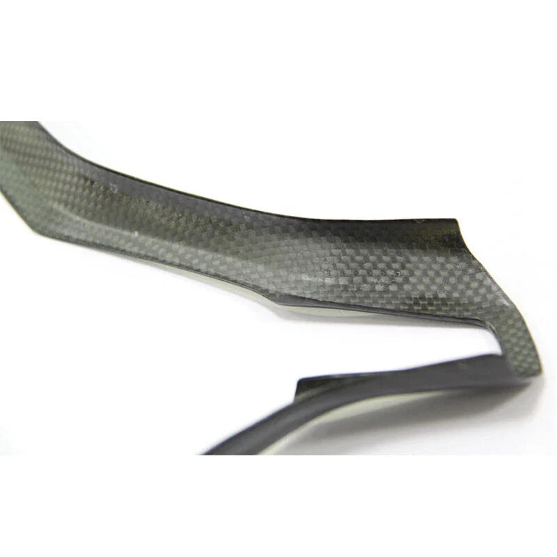 Tesla Model X 2016-22 / S 2012-17 DRY Carbon Steering Wheel Cover Frame Trim