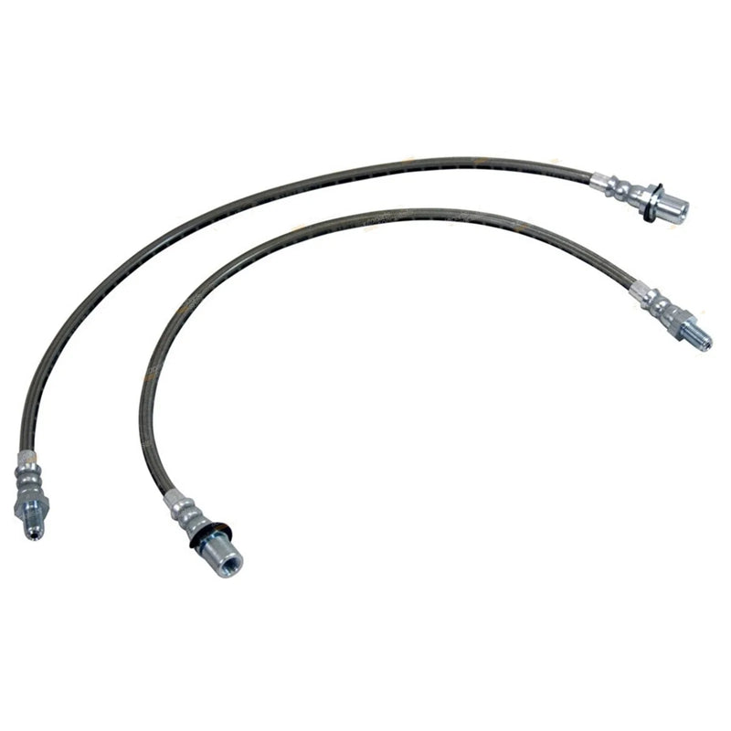 Toyota 100 Series HZJ105 FZJ105 2 x Braided Brake Lines Hose (1998–2007)