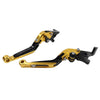 Kawasaki Ninja 125 250 Z125 CNC Folding Extendable Brake Clutch Levers