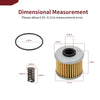 Honda TRX450ER 2006-2014 3 Pack Oil Filter O-Ring Spring Kit