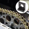 Motorcycle 4pcs 15mm Dia Hole Chain Adjuster Block Tensioners