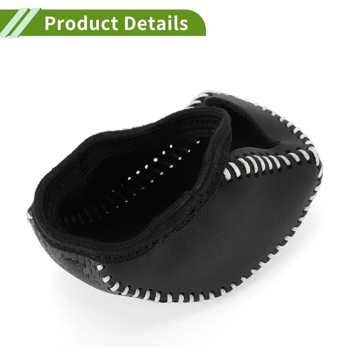 Gear Shift Knob Cover for Toyota RAV4 2019-2024 Black Carbon Fiber