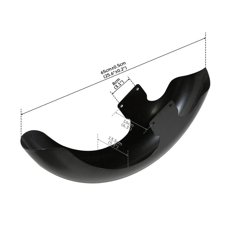 Harley Touring Road King Street Glide 21" Unpainted Front Fender (2009-2023)