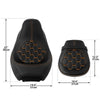 Harley Touring CVO Street Glide Driver & Passenger Seats (2009-2023)