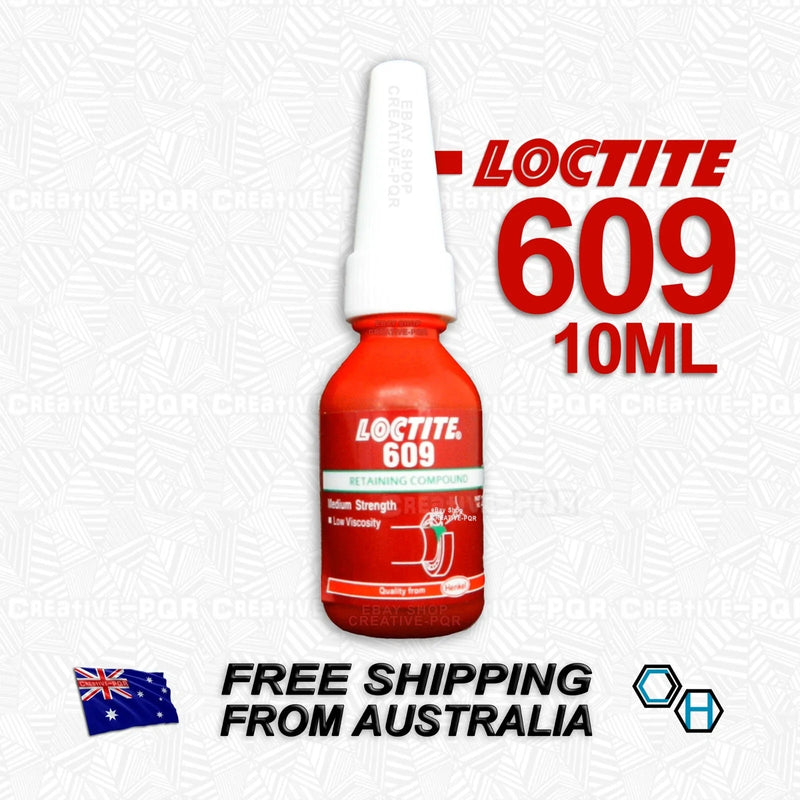 Cylindrical Bonding Loctite 609 Retaining Compound Adhesive 10ml