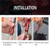 Universal Cars 3" Carbon Fiber Stubby Short Antenna