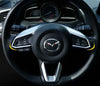 Mazda CX-5 2017-2021 Matte Interior Steering Wheel Cover Trim