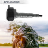 10mm Aluminum Alloy Plastic Motorcycle Slider Frame Bolt Titanium Tone
