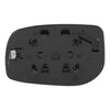 Toyota Right Side Mirror Glass with Backing Plate