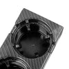 BMW E46 Car Center Console Cup Holder Carbon Fiber Pattern