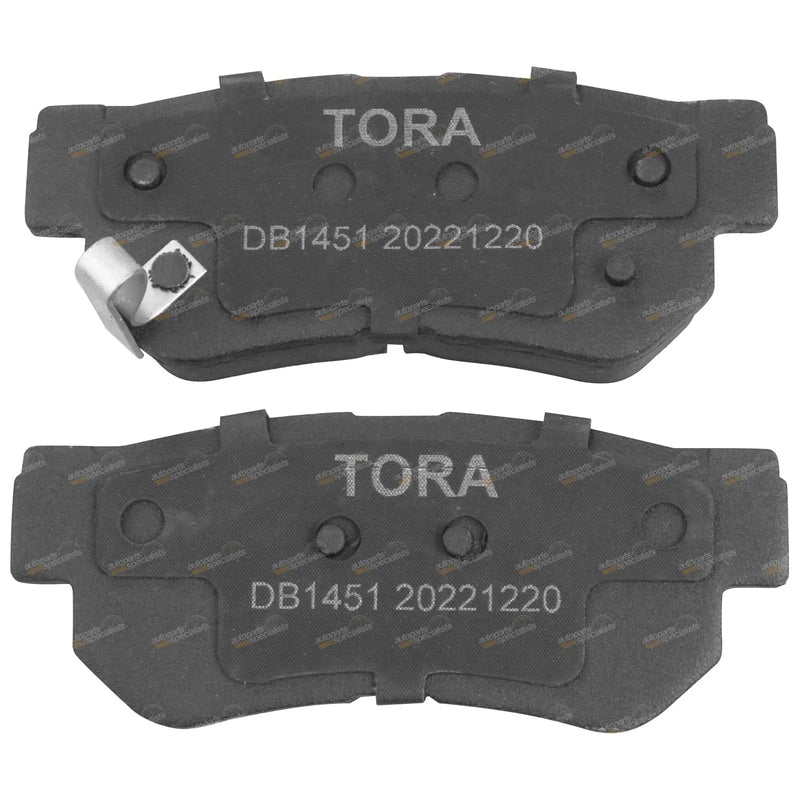 Kia Sportage Rear Disc Brake Pads Set (1996-2010)