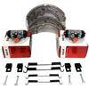 Subaru Brumby Rear Brake Shoe Drum Overhaul