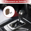 Honda HR-V (2023-2024) Brown Faux Leather Car Gear Shift Knob Cover 1 Pcs