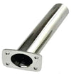 30° Fishing Rod Holder x 1 Stainless Steel Flush Mount Polished