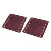 Harley Cafe Racer Leather Hand Grips Covers  Retro Wraps