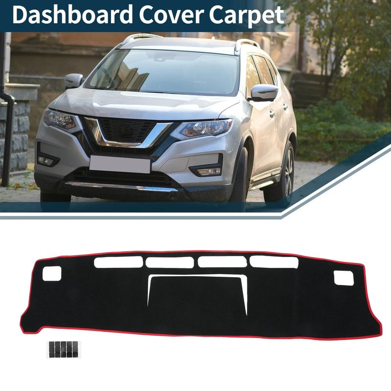 Nissan NV350 Caravan E26 (2012-2024) Black Red Dashboard Cover Mat