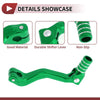 Kayo T2 Green Silver Tone Folding Gear Shifter Lever