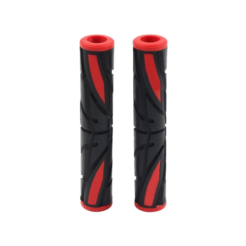 Universal Motor Brake Clutch Handle Bar Red Rubber Sleeve Cover Grips